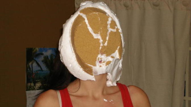 Is "Pieing" Funny?