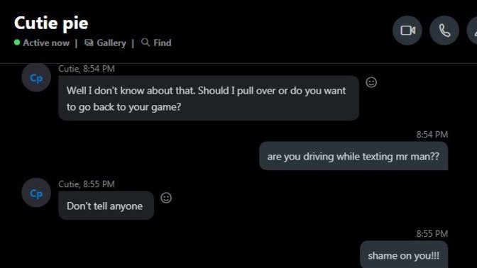 How to make him stop texting while driving?