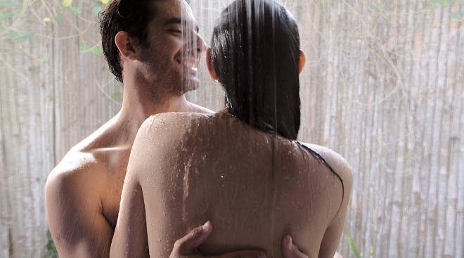Why do couples like to shower together?