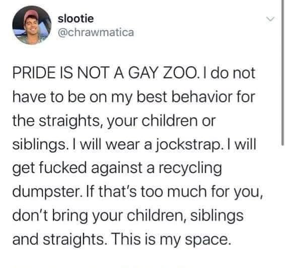 Should there be a Pride month?
