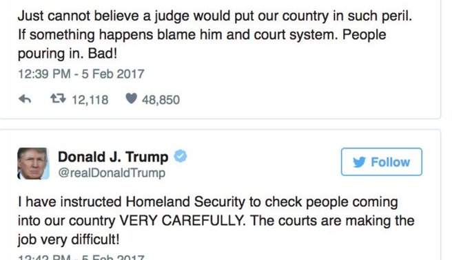 Why are judges getting their life threatened for their decisions while someone is fanning the flames of something which they disagree with?