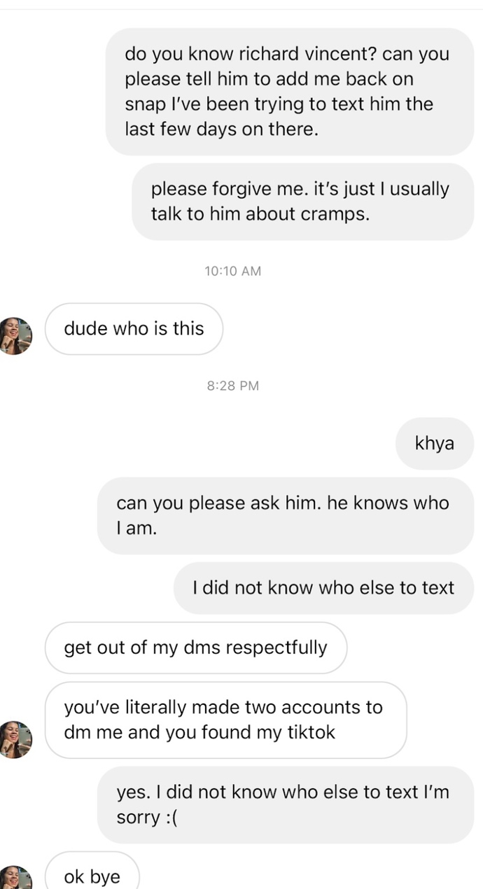 Why was she so rude to me?