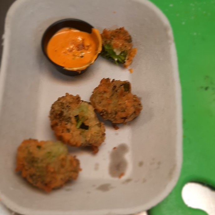 What do you think of the idea of fried broccoli?