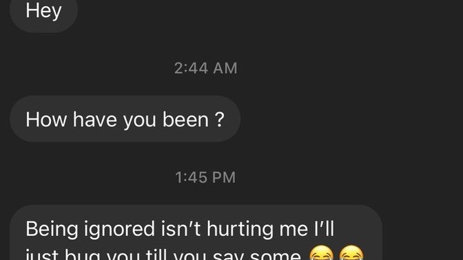 Why is my ex doing this?