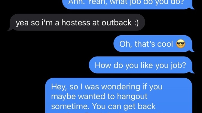 This is my first time actually going out with a girl. Advice?