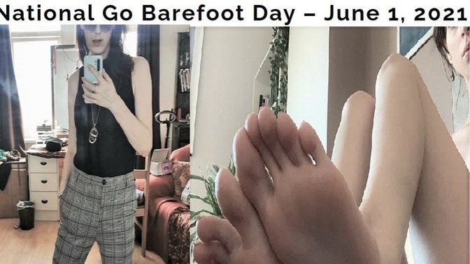 With the unofficial start of Summer here, today is National Go Barefoot Day, will you be partaking?