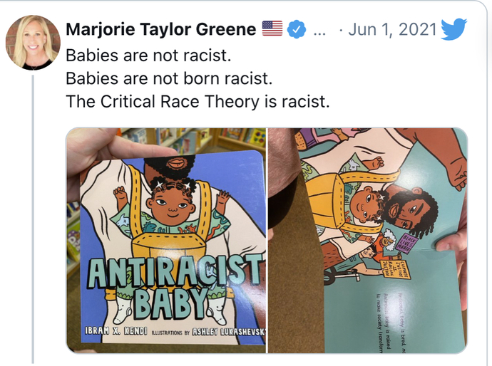 Did MTG prove Critical Race Theory?