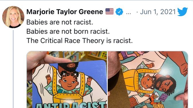 Did MTG prove Critical Race Theory?