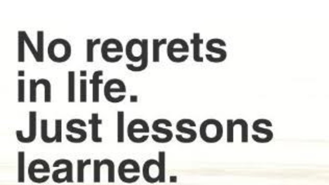 What are some of your most valuable lessons in life?