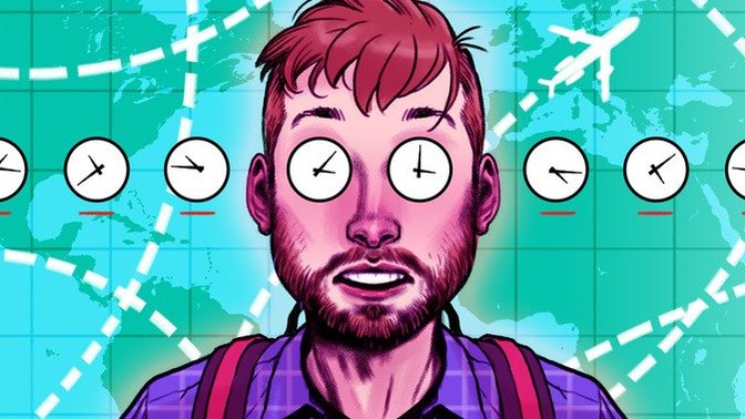 Is it a struggle for you to adjust when you travel to places that have different time zones?