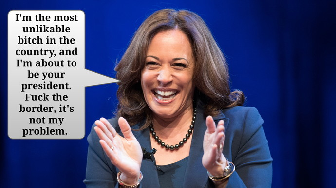 Why do you think Kamala refuses to visit our Southern border?