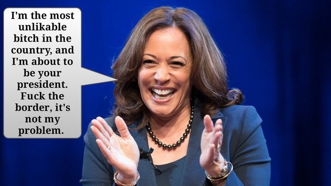 Why do you think Kamala refuses to visit our Southern border?