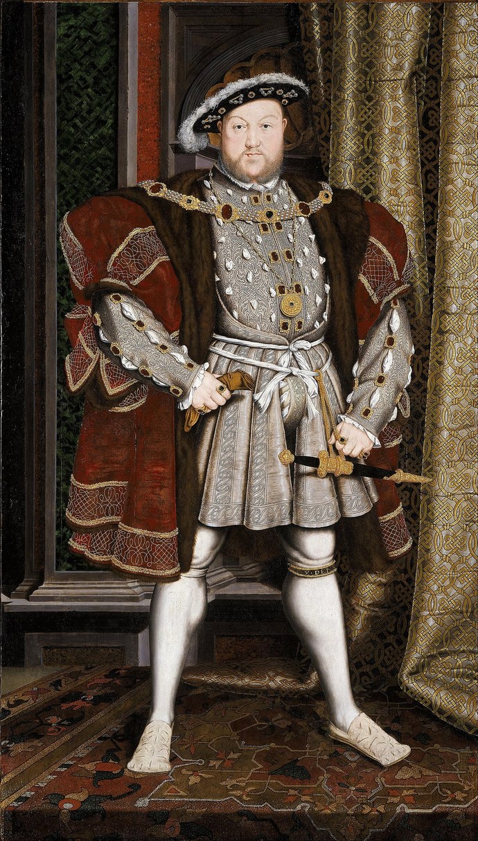 Had his wives beheaded for not giving birth