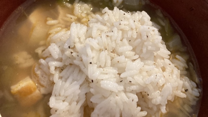 Do you like rice with your soups?