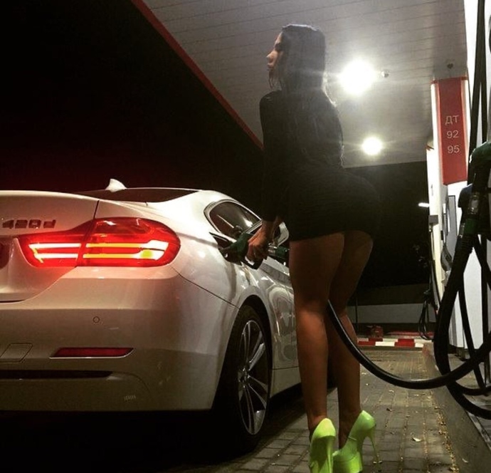 Her dad bought her this car and she is telling everyone she bought it herself. Should I expose her?