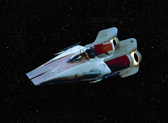 Star Wars A-Wing fighter