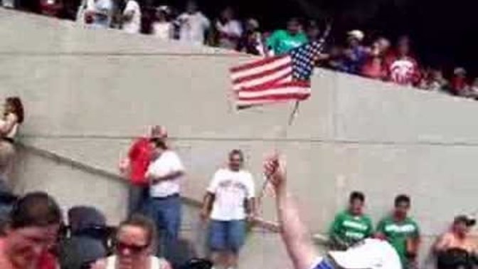 Why do Mexican soccer fans always throw trash at the other team's players when the match doesn't go their way?