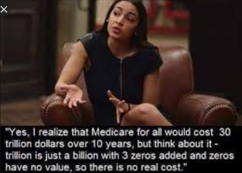 AOC is a flat out lunatic. So why are the Democrats allowing her to drive their policy agenda?