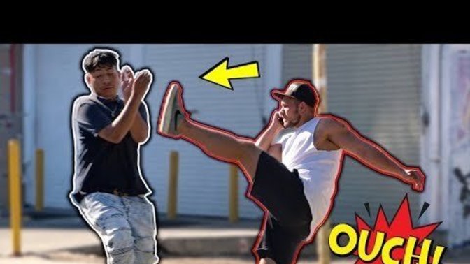 Since when is assaulting people now a prank?