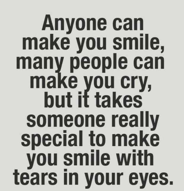 Does been in love make you cry?