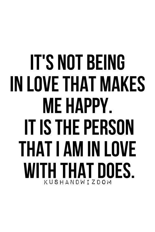 Does been in love make you cry?