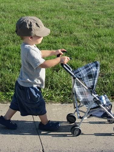 Would you force your sons to play with dolls to prepare hi. For fatherhood?