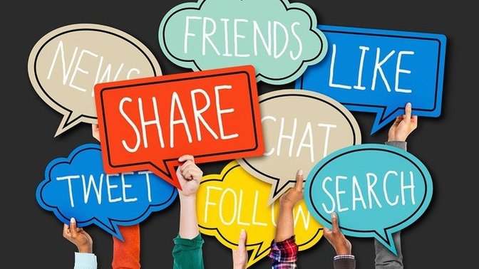 What did you do on social media today?