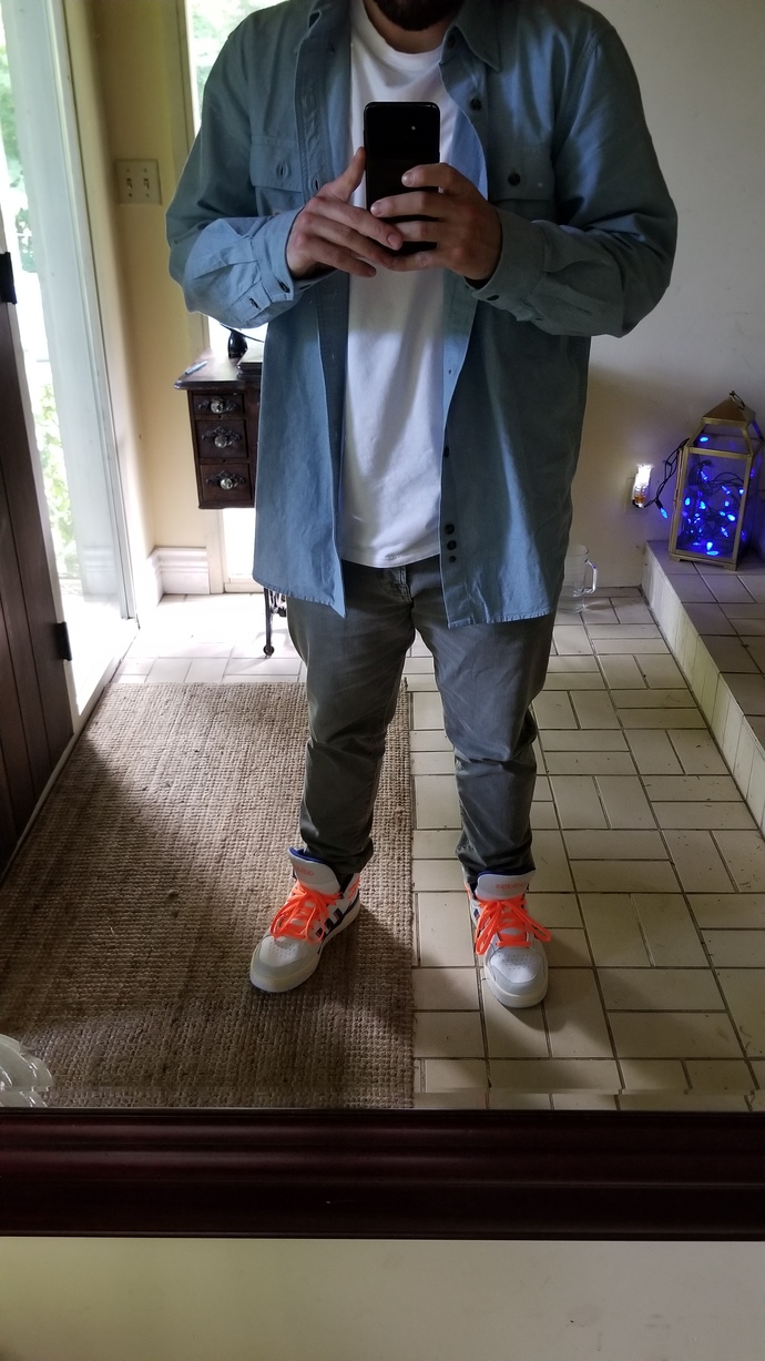 Some jokes shoes I got cheap because I thought they would be fun to skate in due to how tacky they are