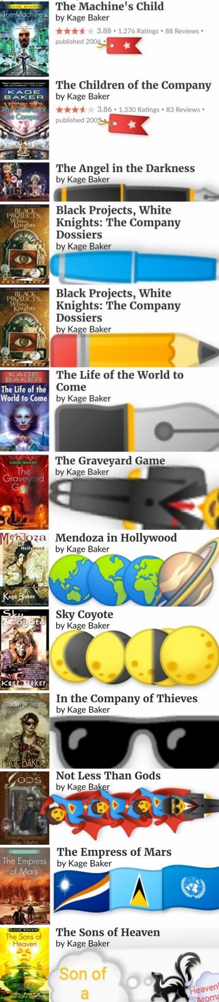What book series would you recommend?