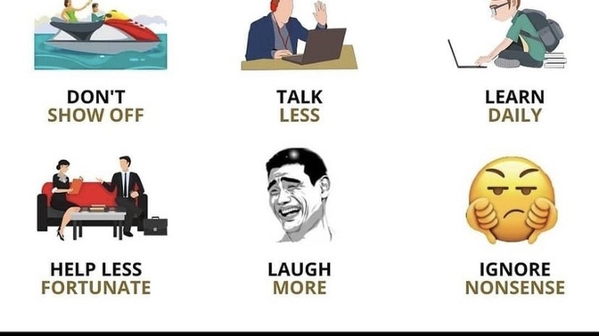 “Six habits of happy people.” Do you agree?