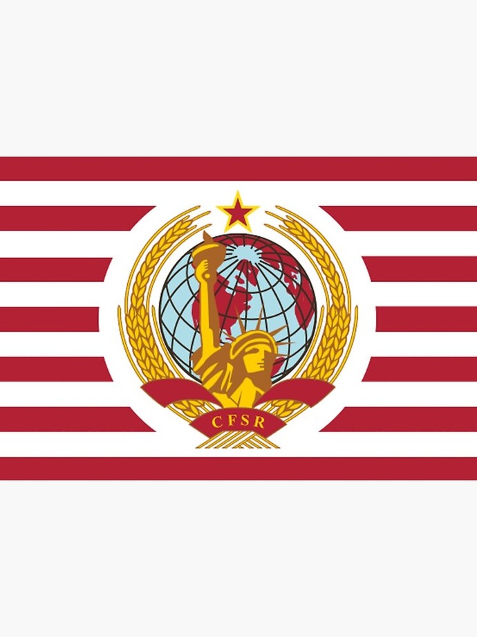 Which of these U. S. flags should comrade Biden replace the current one with?