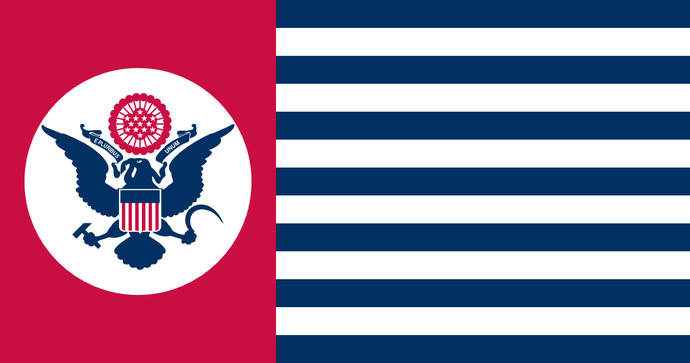Which of these U. S. flags should comrade Biden replace the current one with?
