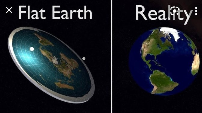 Do u think the earth is flat? Or a sphere?
