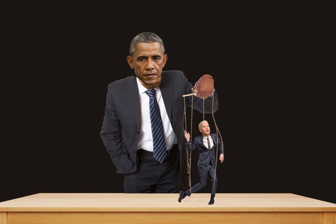 political puppet. 
