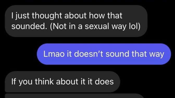 He knows I'm taken - is he still trying to hit on me?