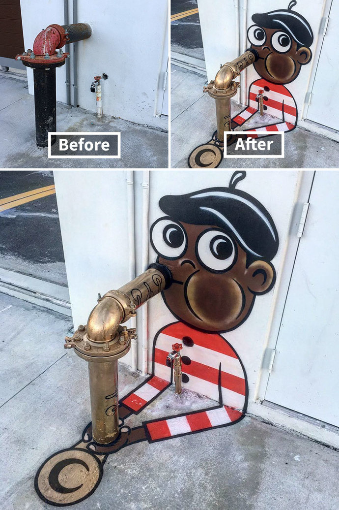 How do you get rid of eyesores in your neighborhood?