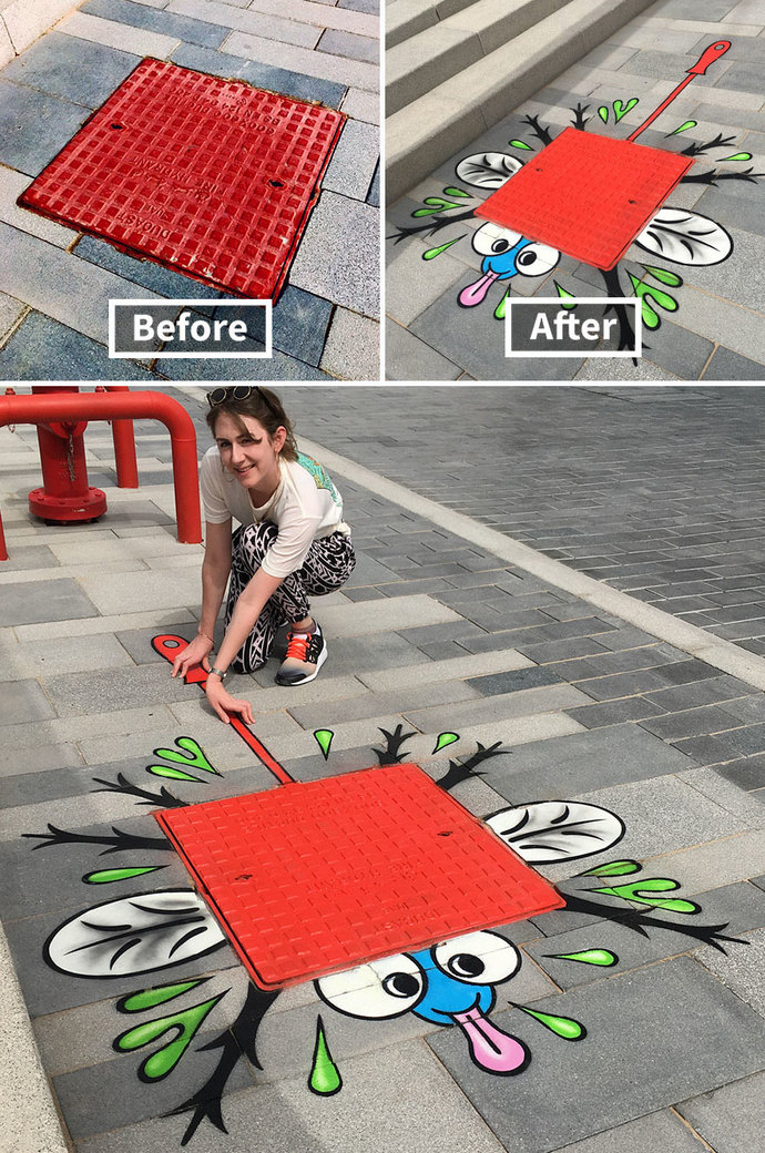 How do you get rid of eyesores in your neighborhood?