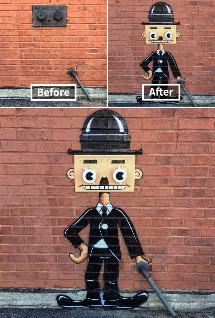 How do you get rid of eyesores in your neighborhood?