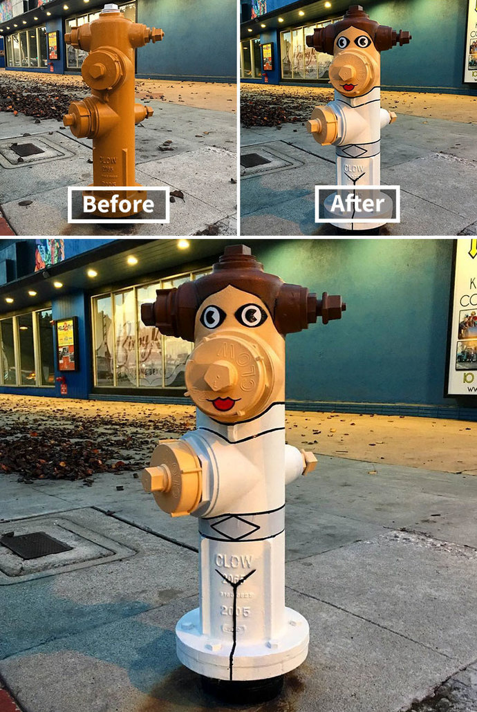 How do you get rid of eyesores in your neighborhood?