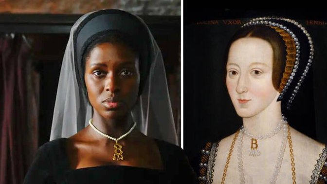 Anne boleyn is blackwashed in BBC's new historical drama. will this piss British people off?