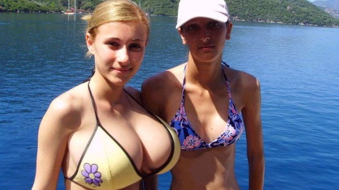 My boyfriend cheated on me with a big boobs girl. Are small boobs a woman's flaw?