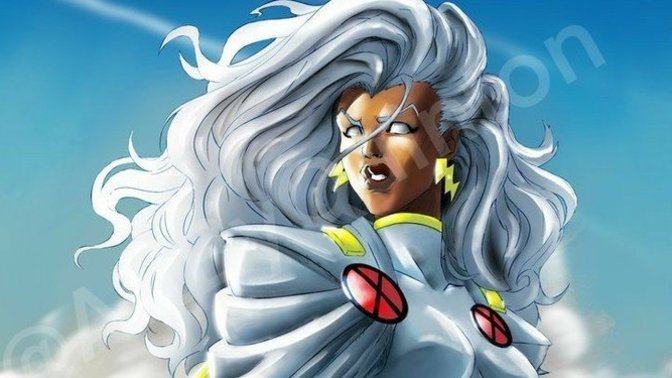 If someone described another girl's personality as being "like a storm" what would you think that means?
