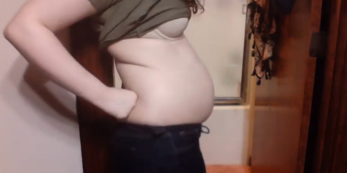 Girls, Ladies my girlfriendthinks shes fat how do I get her to understand she is not?