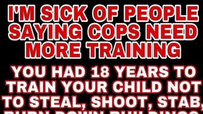Are the police the problem in black communities or is it the irresponsible behavior of black parents that is the problem?
