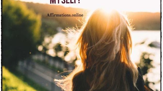 What does it mean to respect yourself?