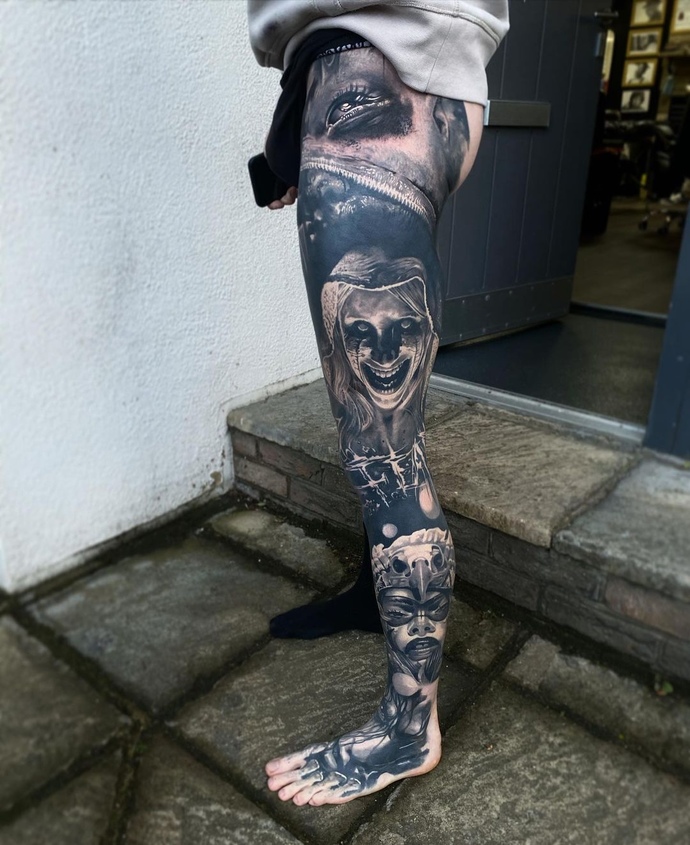Thoughts on guys with leg sleeves?