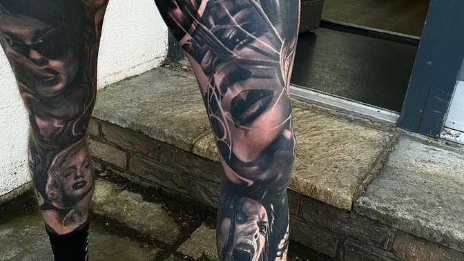 Thoughts on guys with leg sleeves?