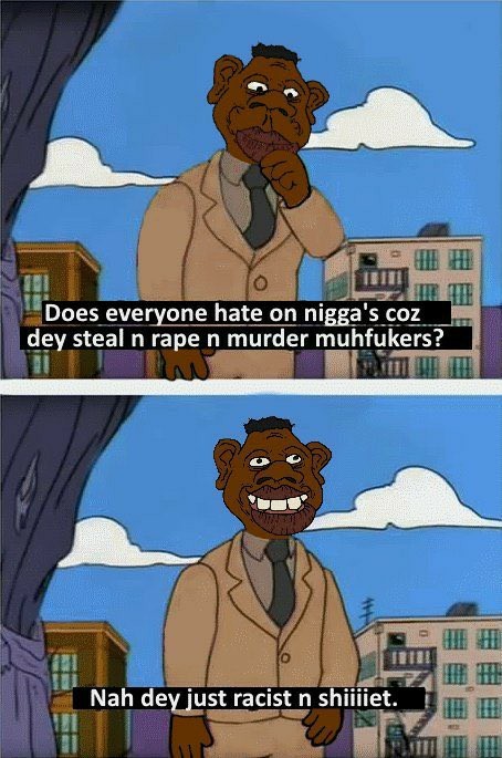 Why do people make me hate being a black person?
