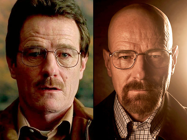 Breaking Bad fans, whos character you like more Walt (left) or Heisenberg (right) and why?