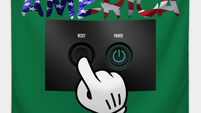 Do you think America needs a reset to revert to its former days like the era of the 90's or just head into a totally different unknown new America?